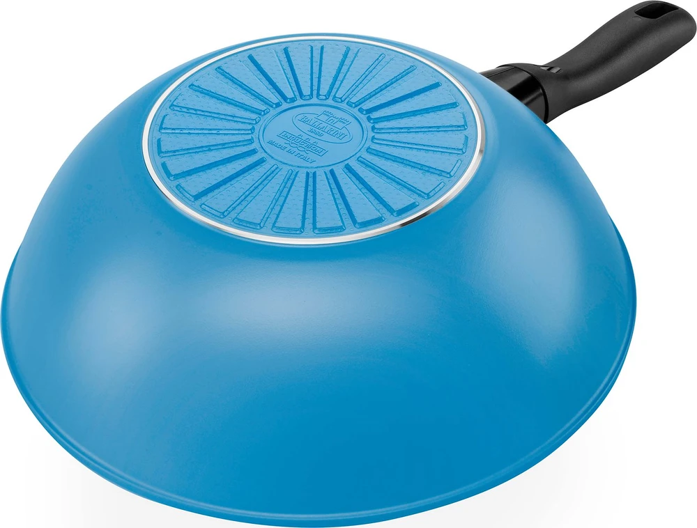 Ballarini Caprera Wok 28 cm mėlynas
