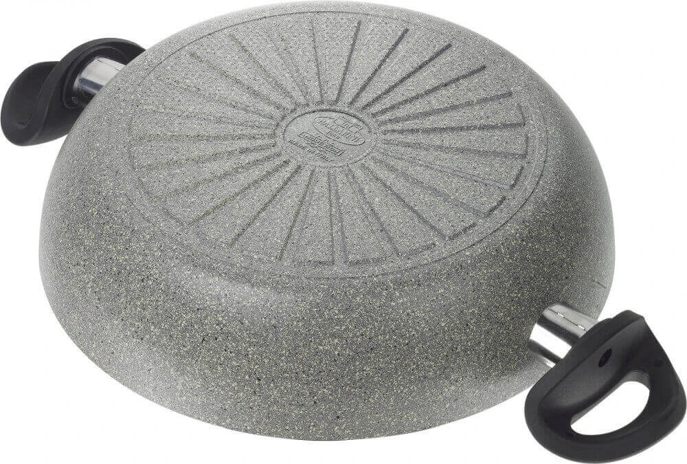 BALLARINI Ferrara gili keptuvė su 2 rankenomis 28 cm granitinė FERG3K0.28D
