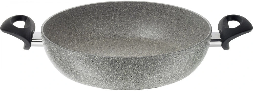 BALLARINI Ferrara gili keptuvė su 2 rankenomis 28 cm granitinė FERG3K0.28D
