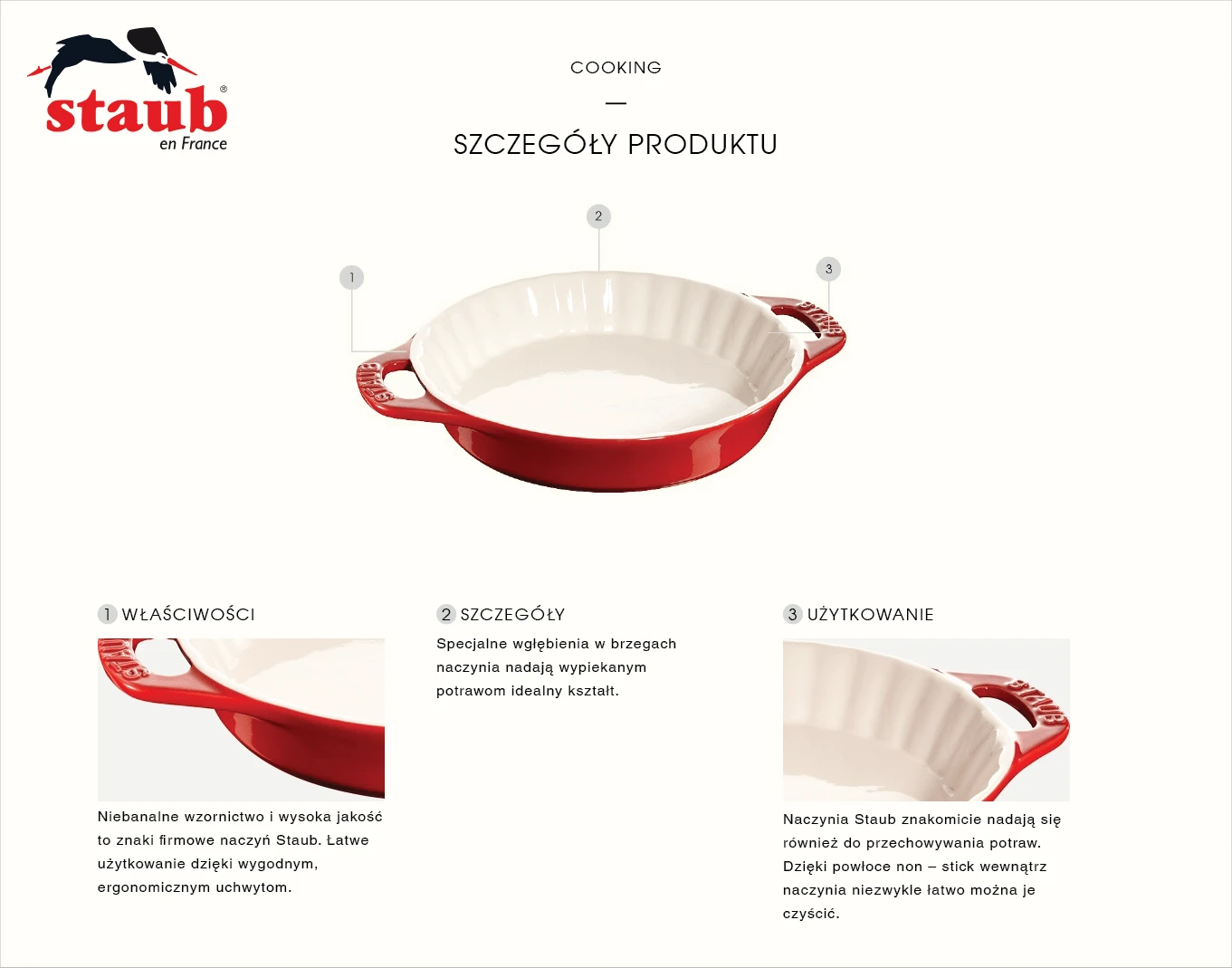 STAUB COOKING Ovali keraminė lėkštė 2,3 ltr, raudona aprašymas - Prekės nuotrauka STAUB COOKING Ovali keraminė lėkštė 2,3 ltr, raudona aprašymas - Prekės nuotrauka