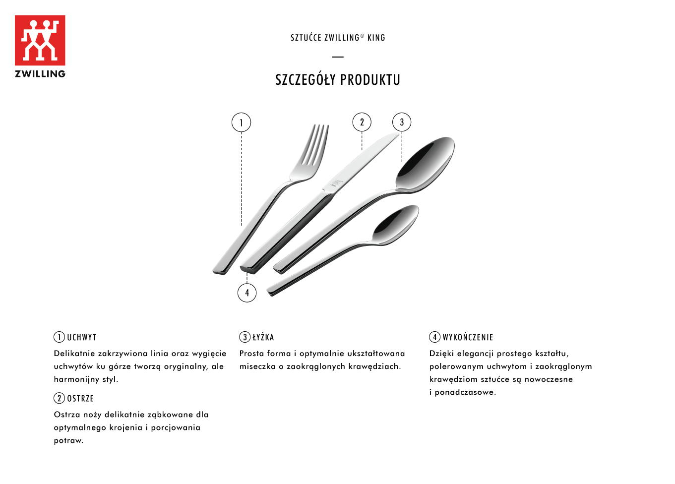 zwilling-king-tableware set-30 pcs