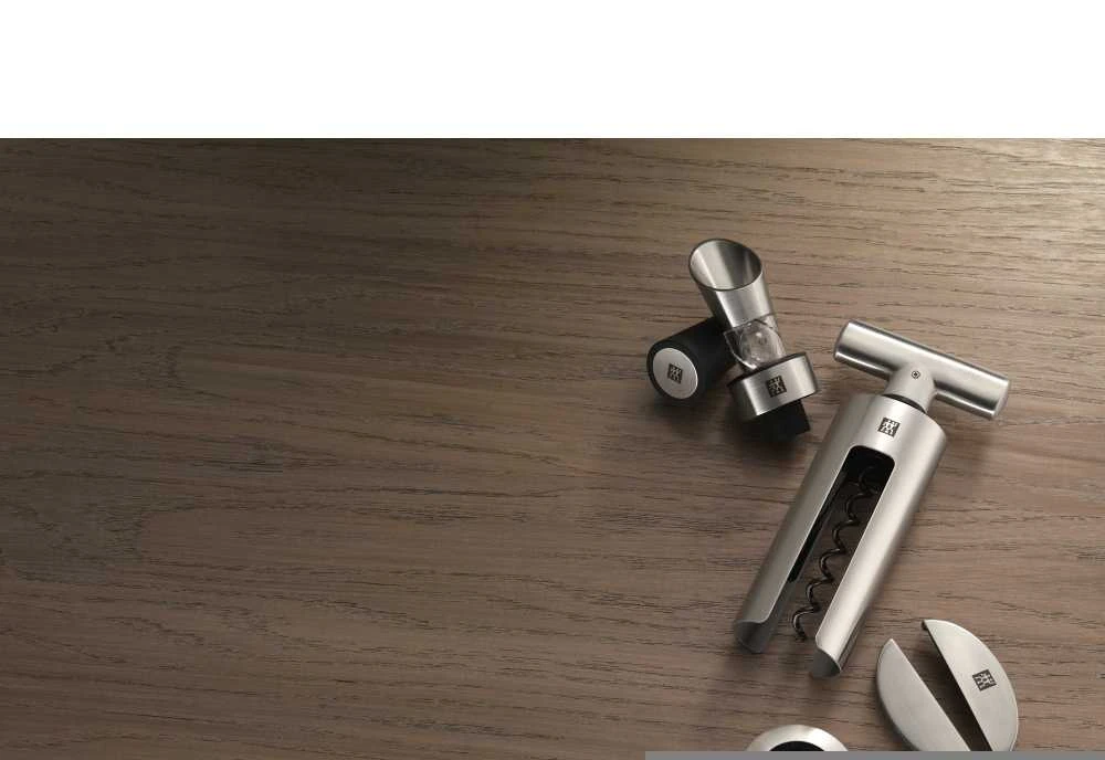 ZWILLING Wine Aerator-Pourer-Stopper Butelis Nerūdijančiojo plieno
