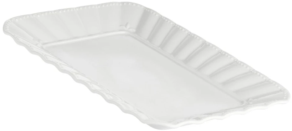 La Porcellana Bianca DUCAL Baltas PORCELINAS Stačiakampis padėklas 35 x 26 cm