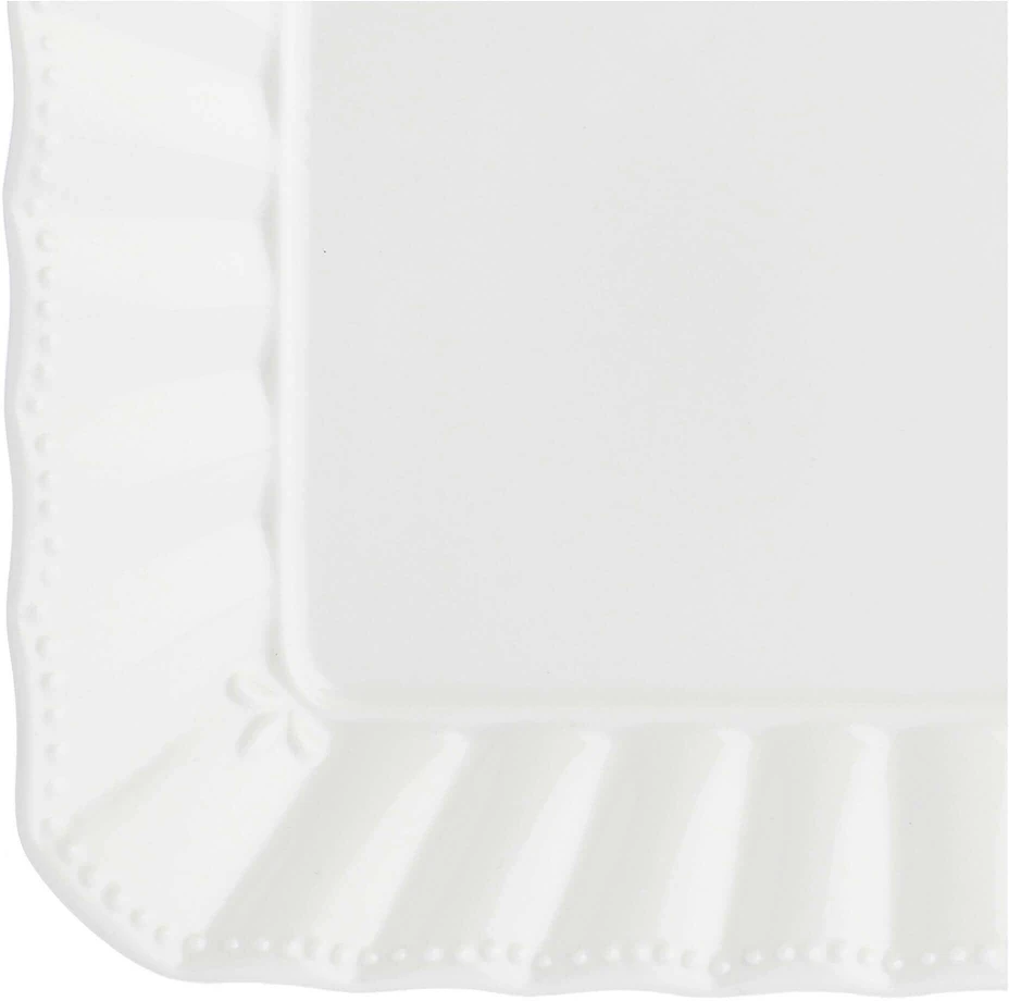 La Porcellana Bianca DUCAL Baltas PORCELINAS Stačiakampis padėklas 35 x 26 cm