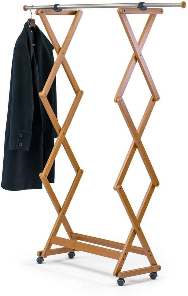 Arredamenti Italia ARREDAMENTI FELIX Drabužių kabykla - 140 x 32 cm, Ruda