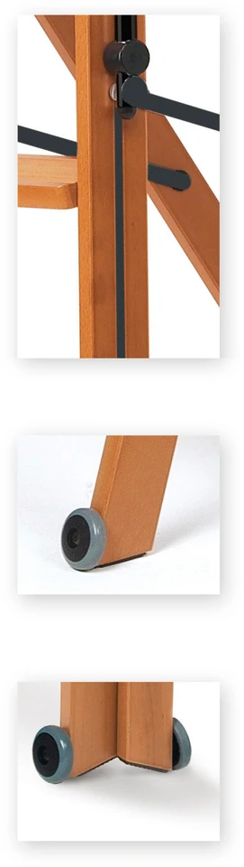 Džiovyklė Arredamenti Italia ARREDAMENTI TUSCANIA 4 Drabina - 162 x 50 cm, ruda