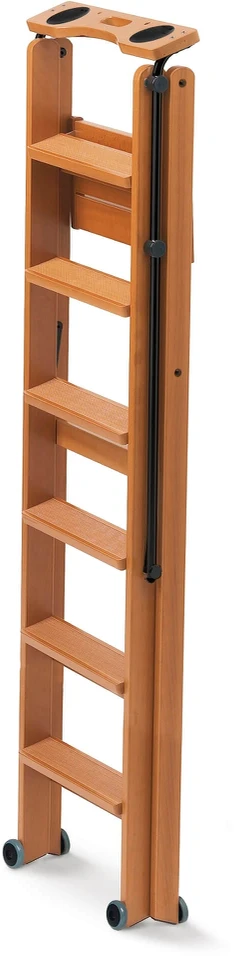 Arredamenti Italia ARREDAMENTI TUSCANIA 6 Drabina - 206 x 50 cm, ruda
