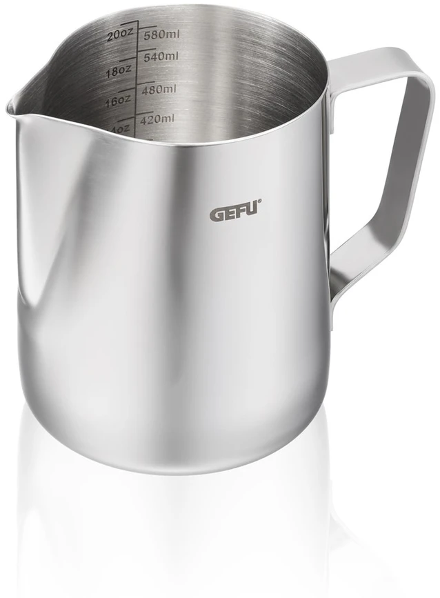 PIENO PUODELIS 600 ML GEFU BARISTA G-33720