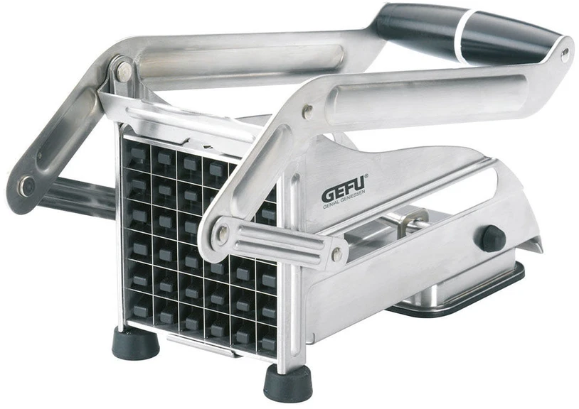 Virtuvinis Slicer - GEFU 13750 Rankinis Nerūdijančio Plieno Šalotų Slicer 1.2 cm