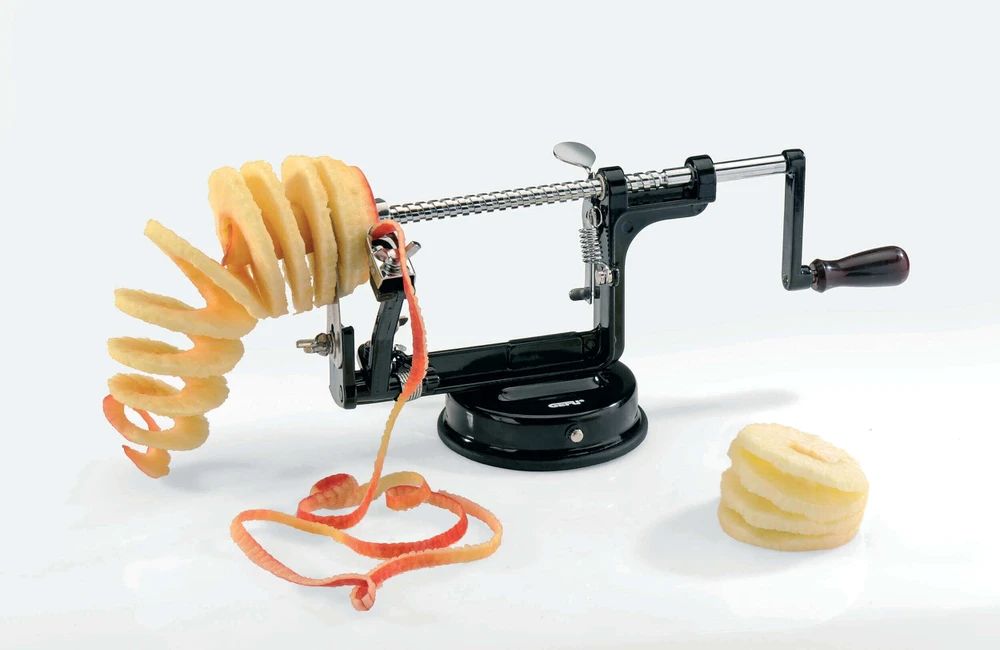 GEFU 13560 peeler Fruits & vegetables Mechanical peeler Juodas, Nerūdijantis plienas