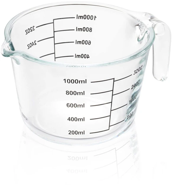 GEFU DIMENSO Puodelis su miarką 1 ltr