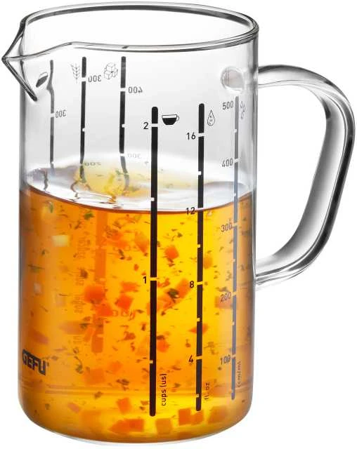 Gefu talpykla su matavimu METI 500ml