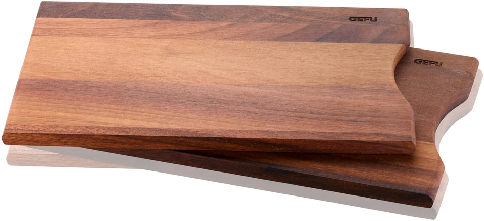 GEFU ENNO 2 pusryčių lentos, riešutmedžio 24 x 14,5 cm