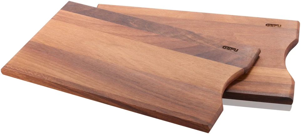 GEFU ENNO 2 pusryčių lentos, riešutmedžio 24 x 14,5 cm