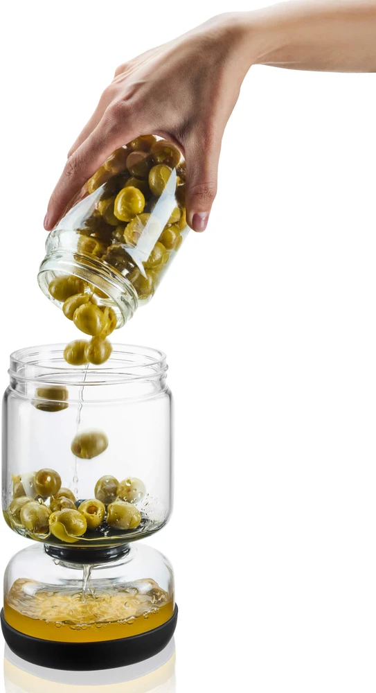 GEFU LAVINA kiaurasamtis su smėlio laikrodžiu – 900 ml
