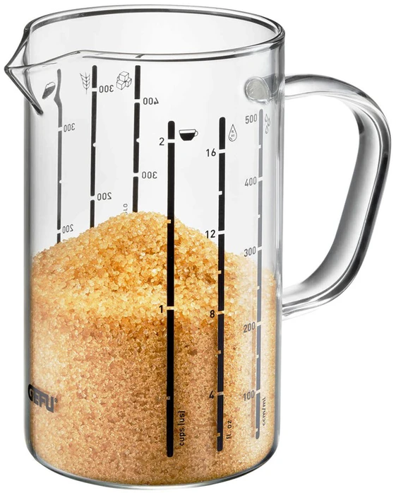 Gefu talpykla su matavimu METI 500ml