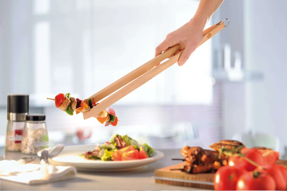 Gefu Mediniai NATURA grill replės Gefu