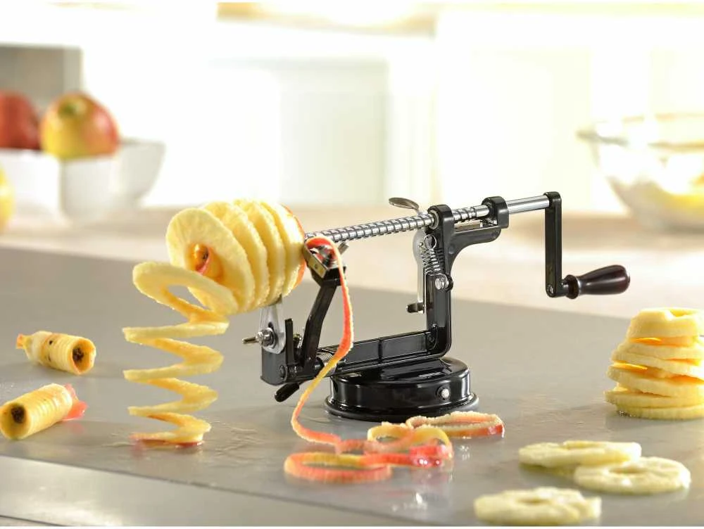 GEFU 13560 peeler Fruits & vegetables Mechanical peeler Juodas, Nerūdijantis plienas