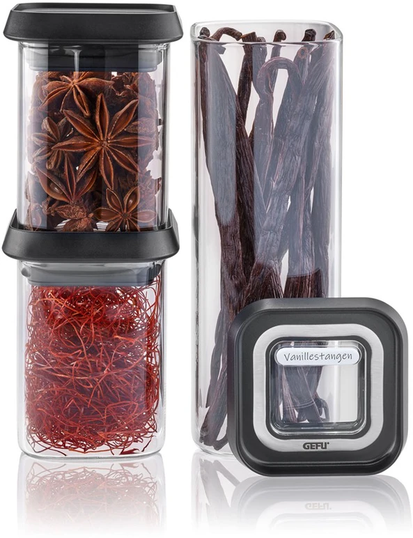3 GEFU PANTRY G-12811 konteineriai maisto laikymui