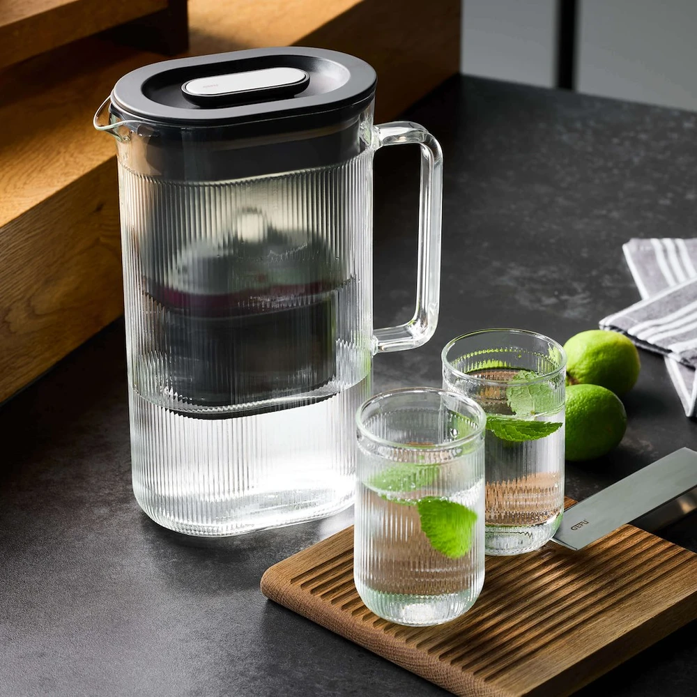 GEFU PURALIS Filtravimo ąsotis do wody su wkładem - 2.5 ltr