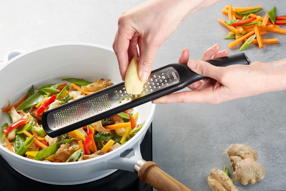 Gefu Grater RAFINO, 2 Gefu peiliukai