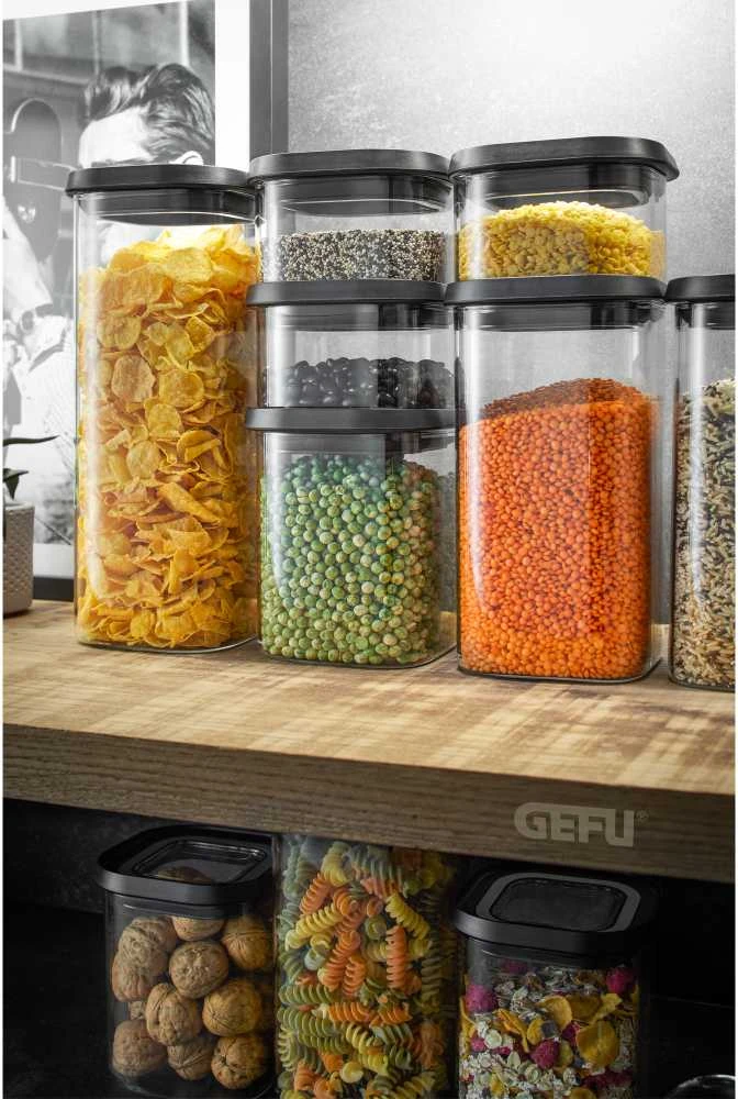 3 GEFU PANTRY G-12811 konteineriai maisto laikymui