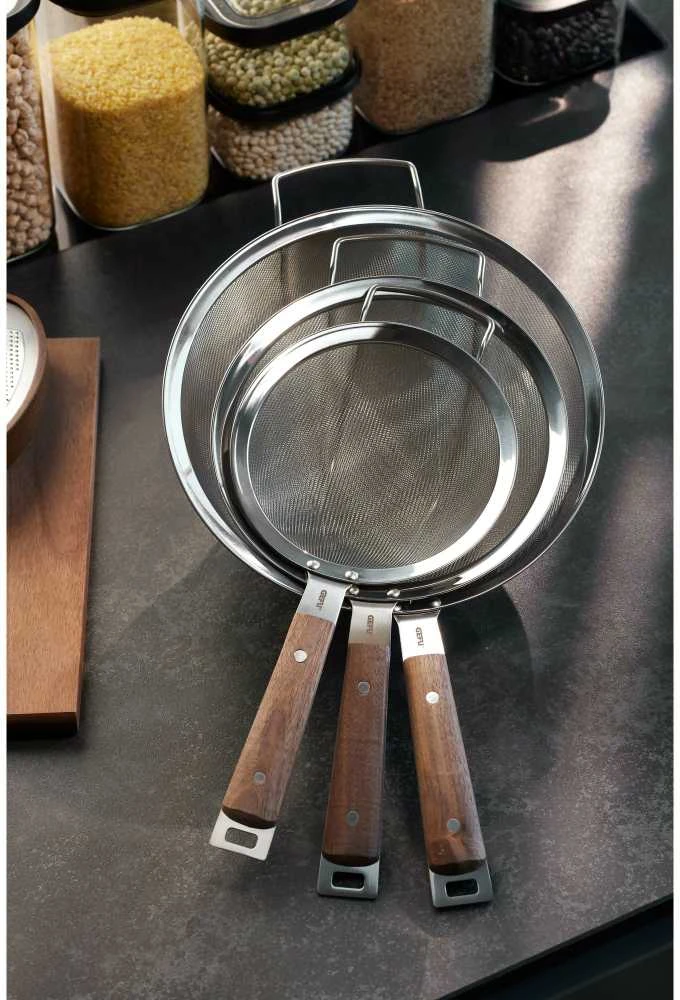 GEFU PASSO sietelis su medine rankena 24 cm