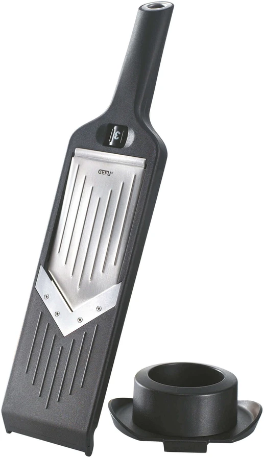 GEFU VIOLI slicer Manual Juodas ABS synthetics, Nerūdijantis plienas