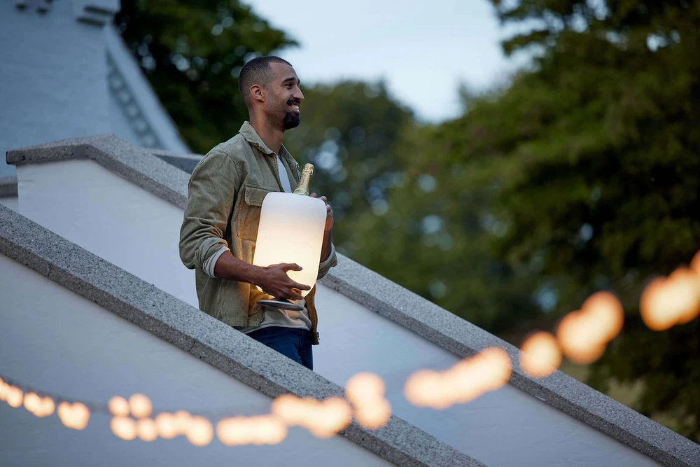 KOODUU ATMOS Lampa su głośnikiem i coolerem na napoje