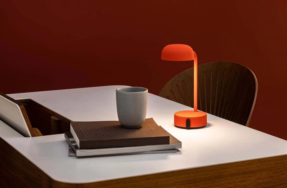 KOODUU FOKUS Lampa przenośna akumuliatorinė - Oranžinė