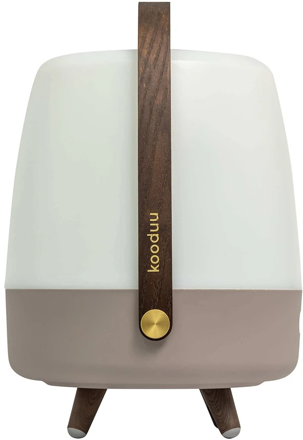 Kooduu – Lite-up Play 2.0 LED lempa su įmontuotu Bluetooth garsiakalbiu (JBL garsas), žemės spalvos