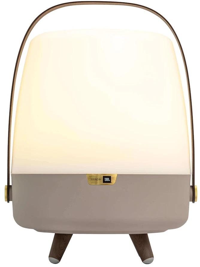 Kooduu – Lite-up Play 2.0 LED lempa su įmontuotu Bluetooth garsiakalbiu (JBL garsas), žemės spalvos