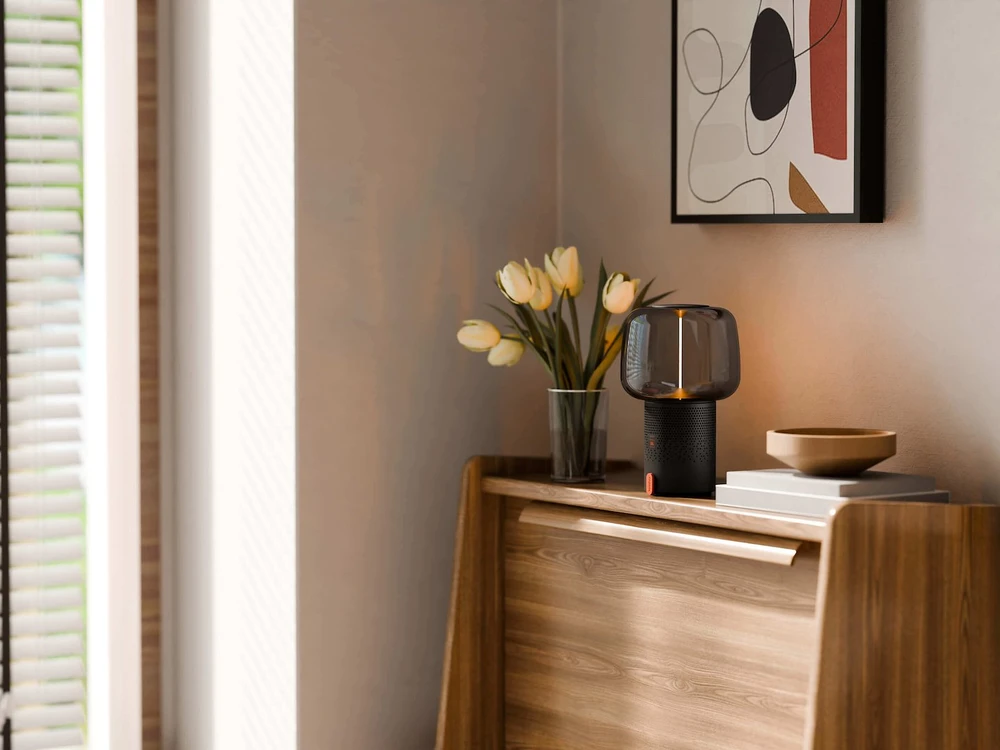 Sound By Jbl Nešiojama garso kolonėlė su apšvietimu Kooduu Serena Play, spalva: bronzos