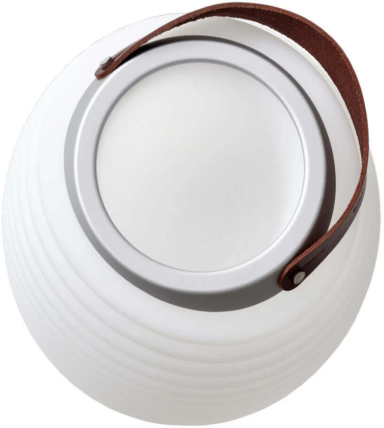 KOODUU SYNERGY 35 LED lempa su garsiakalbiu ir gėrimų aušintuvu - 41 x 24 cm, balta