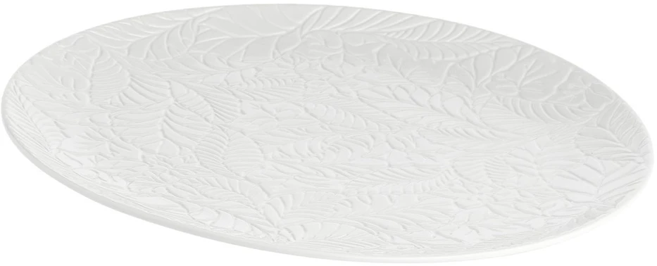 La Porcellana Bianca Bosco apvalus serviravimo padėklas - baltas, 34 cm