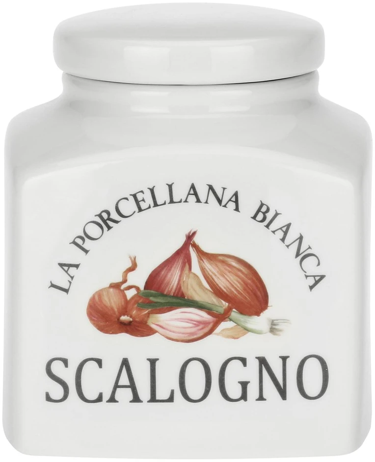 LA PORCELLANA BIANCA CONSERVA Askaloninių česnakų indelis 1,8 ltr