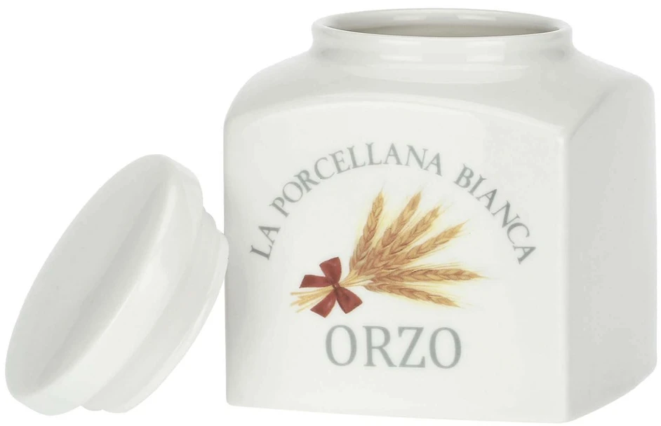 LA PORCELLANA BIANCA CONSERVA Miežinių miltų talpyklė 500 ml