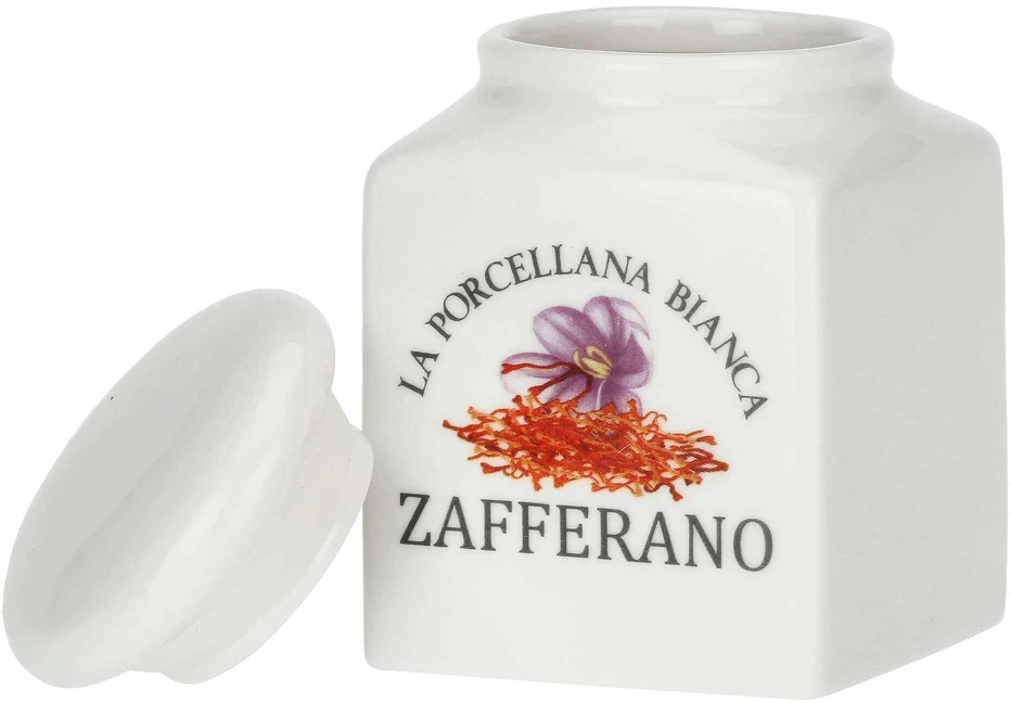 LA PORCELLANA BIANCA CONSERVA Pojemnik na szafran 175 ml