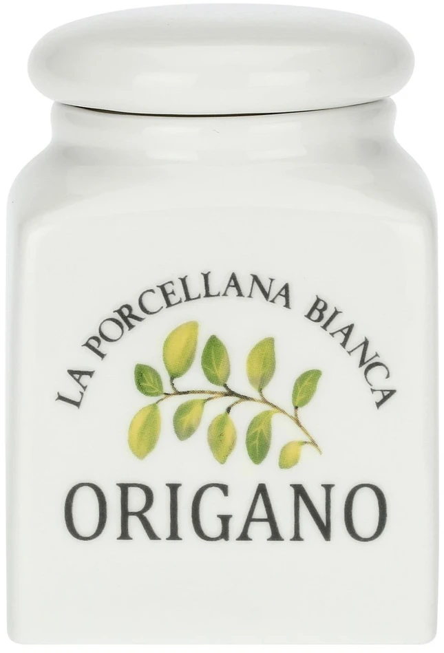 LA PORCELLANA BIANCA CONSERVA Pojemnik na oregano 175 ml