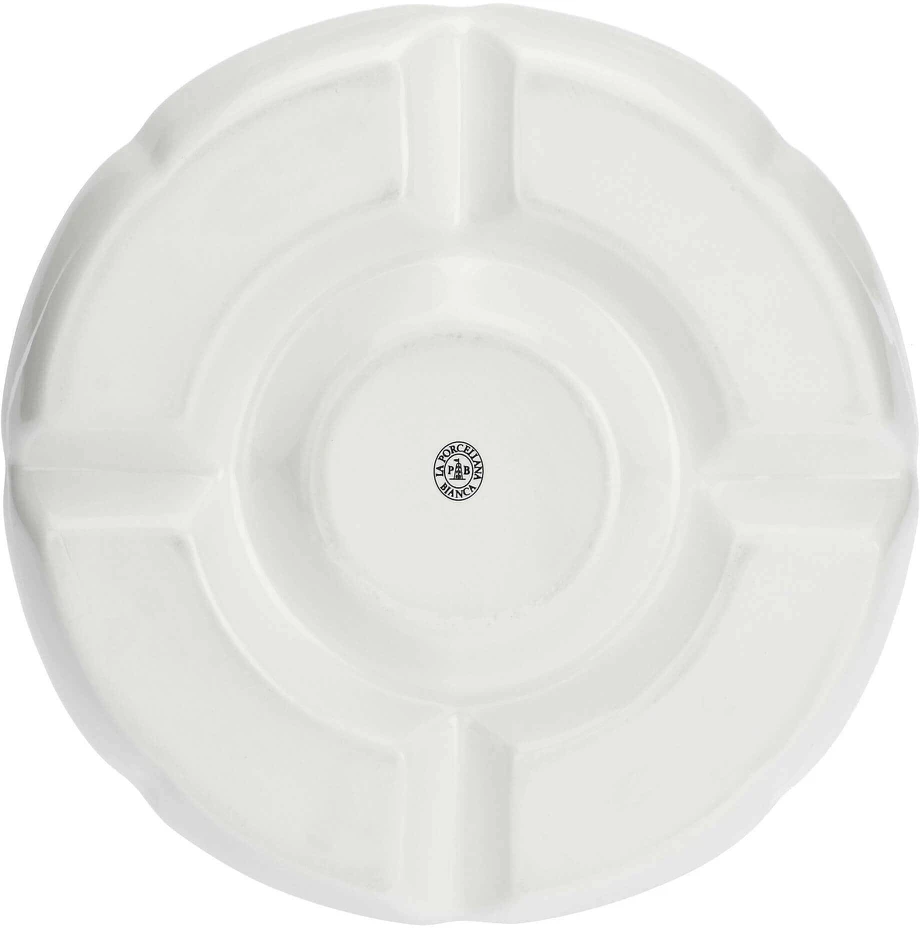 LA PORCELLANA BIANCA CONVIVIO Apvalus užkandžių padėklas 31,5 cm
