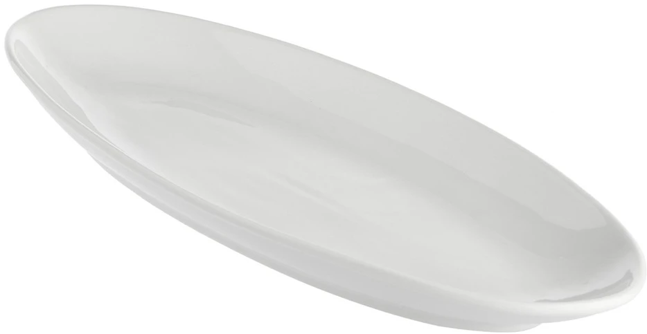 La Porcellana Bianca CONVIVIO Baltas PORCELINAS Taca owalna 36 x 17 cm