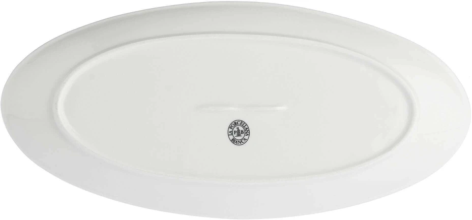 La Porcellana Bianca CONVIVIO Baltas PORCELINAS Taca owalna 36 x 17 cm