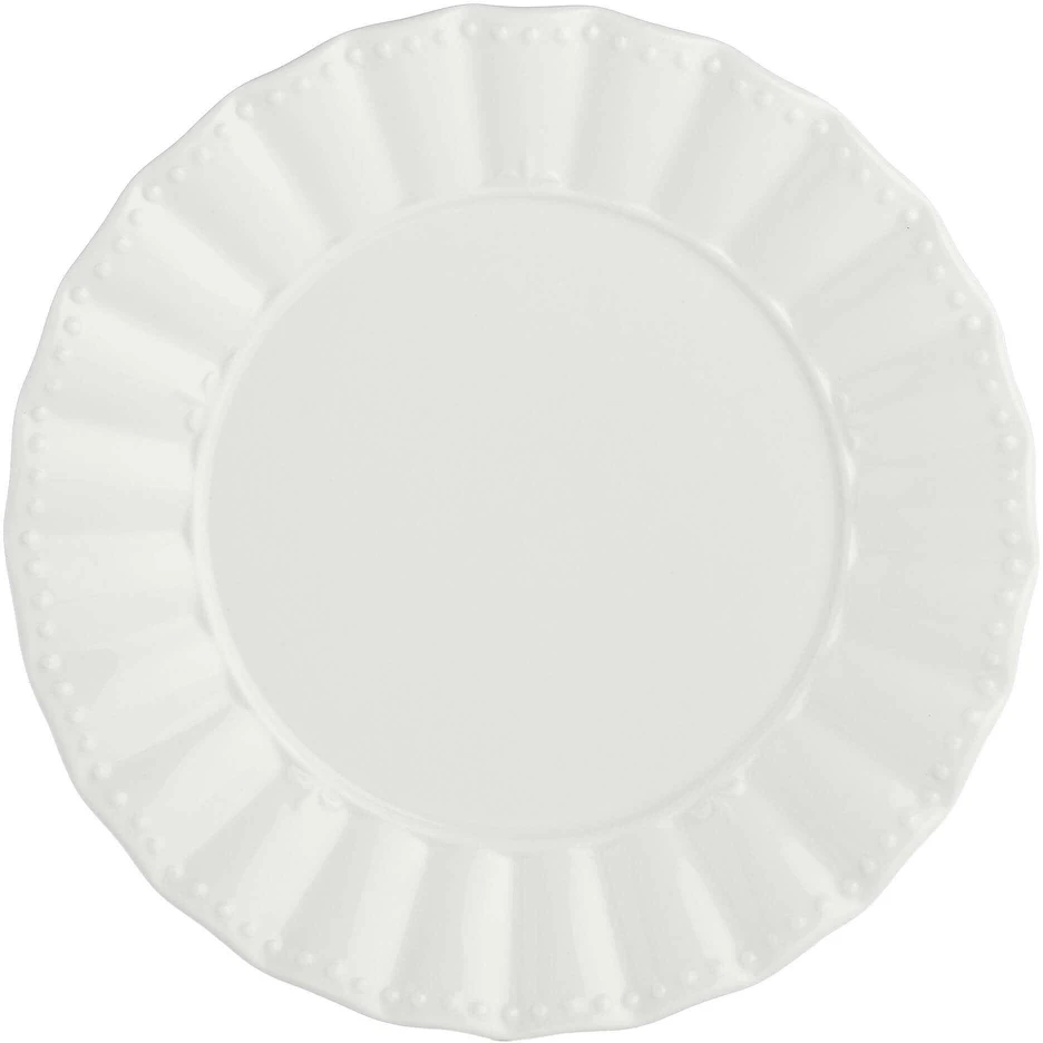 LA PORCELLANA BIANCA DUCALE Rinkinys iš 6 salotų lėkščių 20 cm