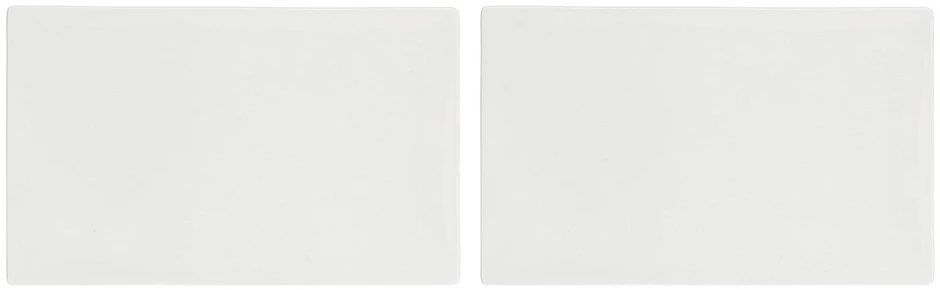 La Porcellana Bianca Baltas PORCELIANAS BALTASIS GURMANĖS BUITINIS Rinkinys 2 tac do serwowania 35 x 23 cm