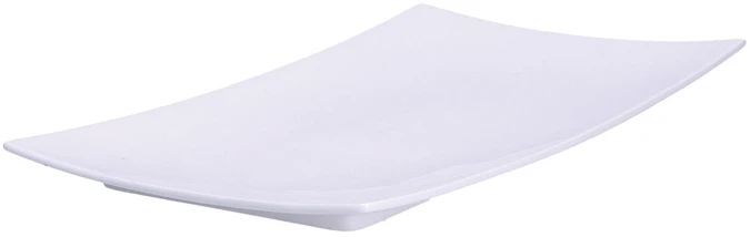 La Porcellana Bianca Baltas PORCELINAS GURMANĖS Baltas Rinkinys 3 tac do serwowania 28 x 17 cm