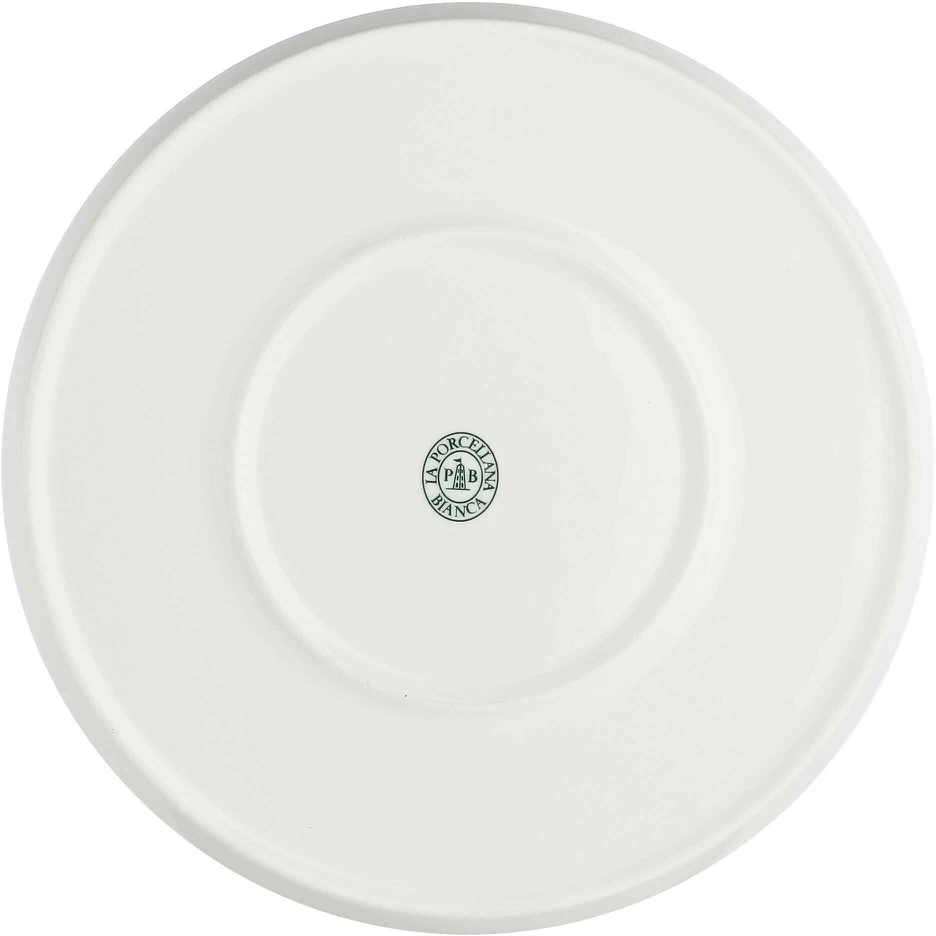 LA PORCELLANA BIANCA ESSENZIALE GOURMET Rinkinys 6 pietų lėkštės 21 cm
