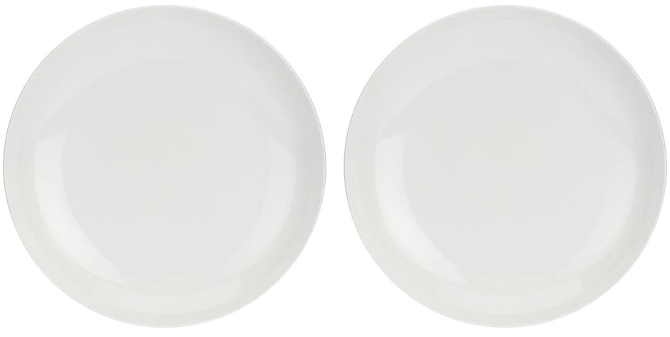 La Porcellana Bianca 2 essenziale gurmaniškų apvalių dubenėlių rinkinys - baltos spalvos, 30 cm