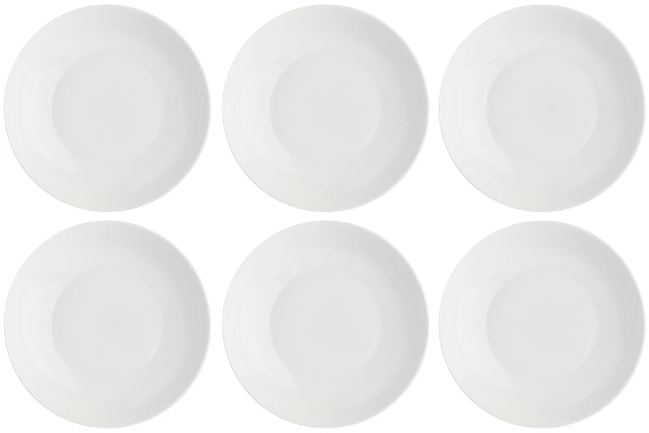 LA PORCELLANA BIANCA ESSENZIALE Rinkinys 6 sriubos lėkštės 20 cm