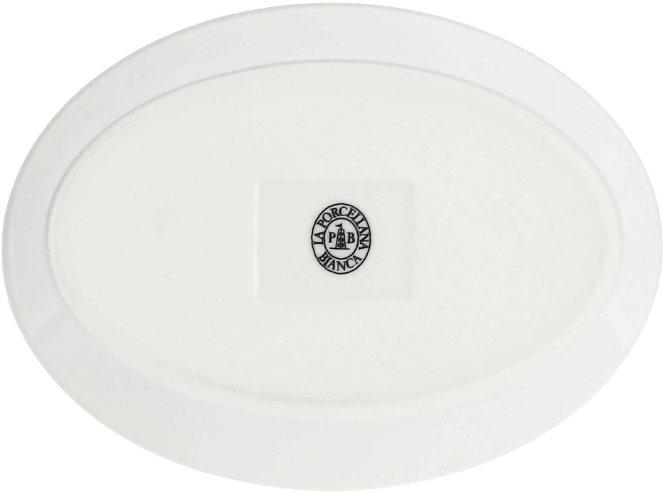 LA PORCELLANA BIANCA FIESOLE Ovali kepimo forma 13 x 19 cm