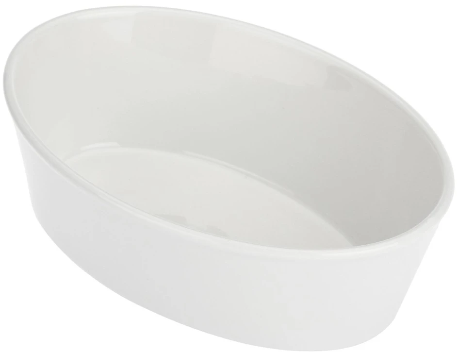 LA PORCELLANA BIANCA FIESOLE Ovali kepimo forma 13 x 19 cm